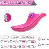 Wearable Panty Vibrator with Wireless Remote Control Panties Vibrating Eggs-YTOY 12 Vibration Patterns Medical Silicone Waterproof