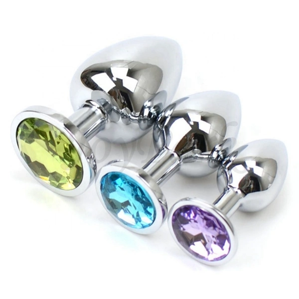  Popular 3PCS/Set Metal Stainless Steel Adult Sex Toys Products