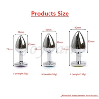  Popular 3PCS/Set Metal Stainless Steel Adult Sex Toys Products