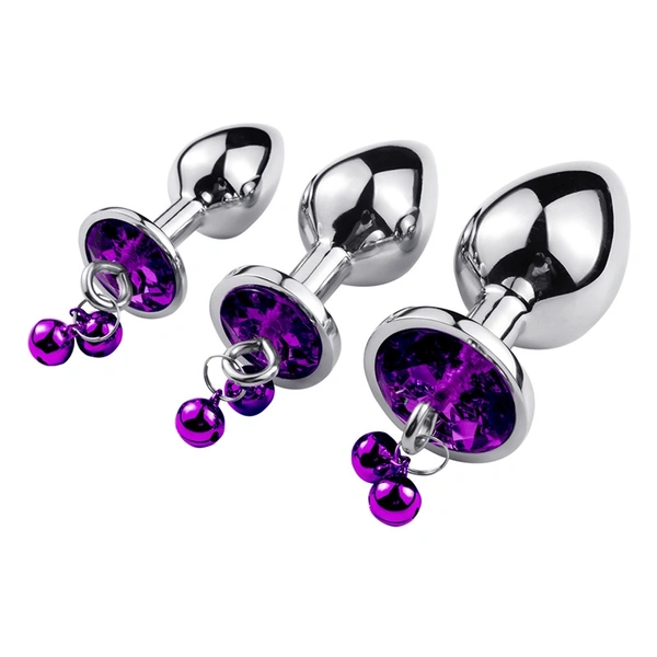  Popular 3PCS/Set Metal Stainless Steel Adult Sex Toys Products