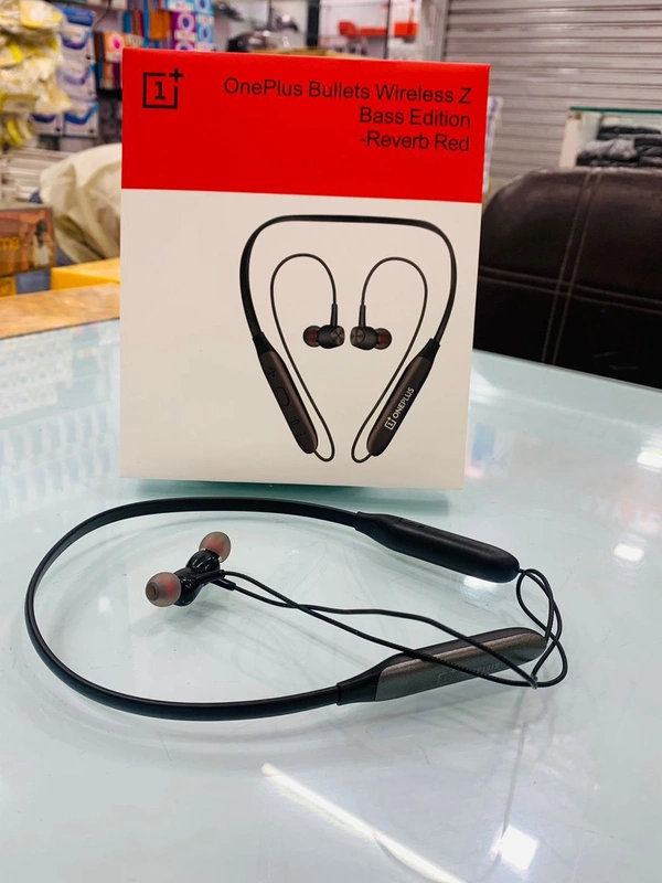 One Plus Bullet Z Neckband (China Pack) - red, Free Size
