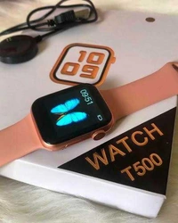 T500 Smart Watch, Series 6  - Black, Free Size