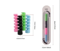 Wire Protector Cable (2 Pcs Set / 4 pcs Per Set) - Multicolored, Small Size