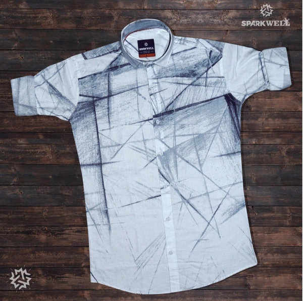 100% Cotton Shirts - White SKY, M