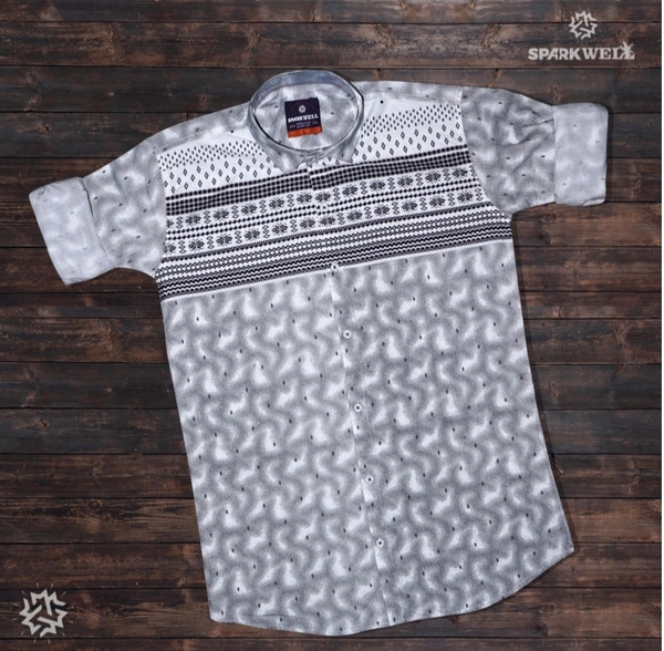 100% Cotton Shirts - White, L