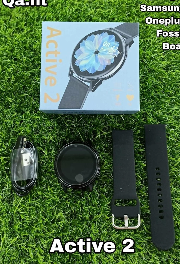 Samsung Active 2, Silver (Metal + Silicon Strap) - Mercury, Free Size