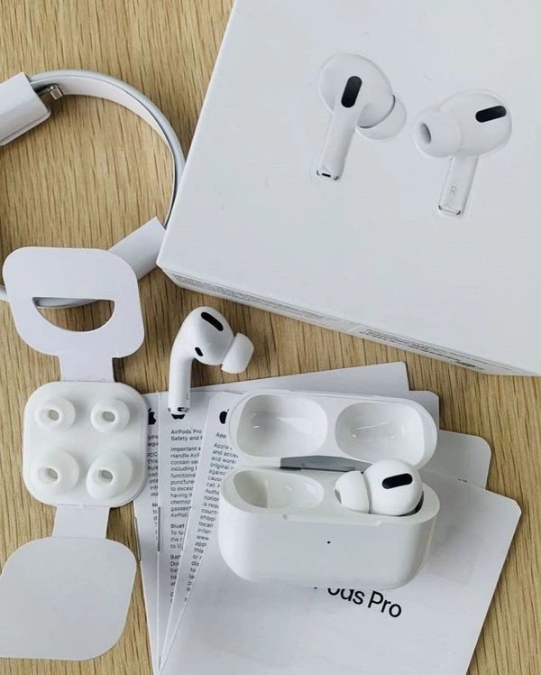 Airpods Pro (High bass Sound) - White, Free Size