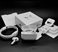 Airpods Pro (High bass Sound) - White, Free Size