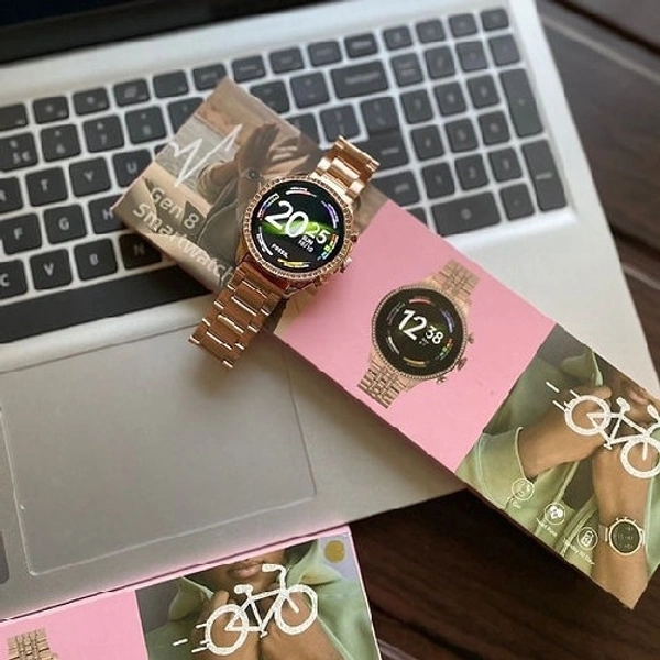 Fossil Gen 8 Smart Watch GOLD - Gold, Free Size