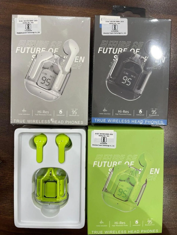 Ultra Pods Buds - Green, Free Size