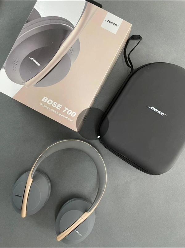 Bose 700 Wireless Headphone - White, Free Size