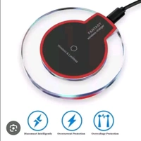 Fantacy Wireless Charging Pad - Free Size, Silver