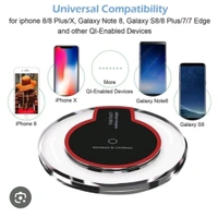 Fantacy Wireless Charging Pad - Free Size, Silver