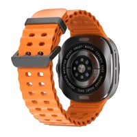 Smart Watch Ultra Latest Model - Free Size, Black