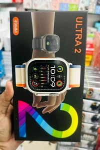 Watch 8 Ultra 2 Smart Watch (With Logo🍎) - Black, Free Size