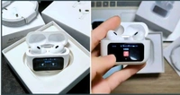 Airpods Pro ANC/ENC With Touch Display  - Free Size, White