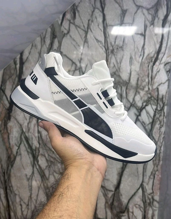 Imported Mirage Style Shoes - White, UK-44 IND-10