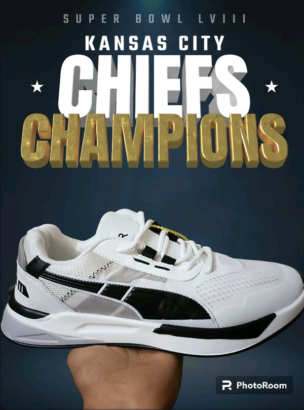 Imported Mirage Style Shoes - White, UK-44 IND-10