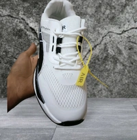 Imported Mirage Style Shoes - White, UK-44 IND-10