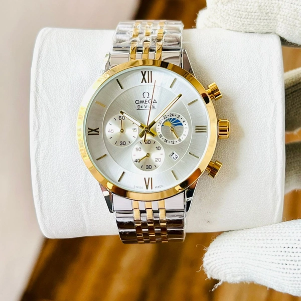 OMEGA BEST HIGH QUALITY SILVER GOLD METAL