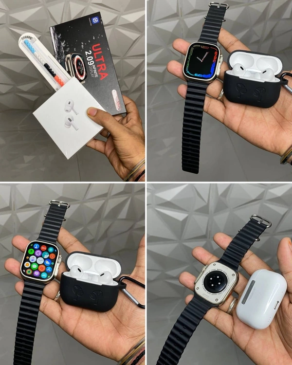 T10 ultra Ocean straps + Airpord tws +* 🔥🔥