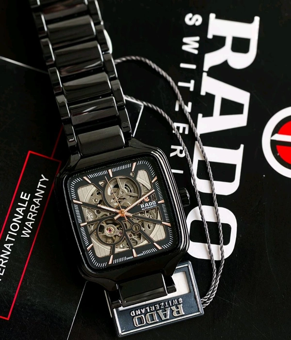 RadoMen's Series Complete Black Ceramic body