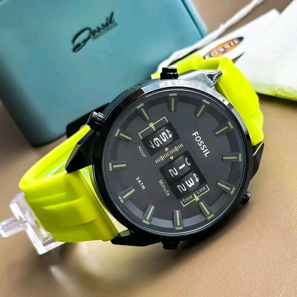 Fossil Drum roller Neon Colour
