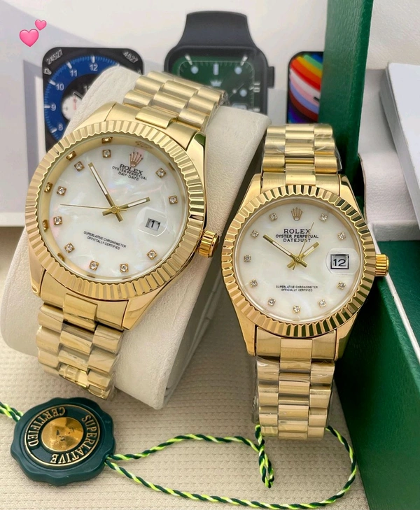 ROLEX couple watch stock available* 💝