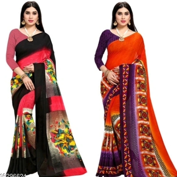 Kasvi refined Sarees (Combo)