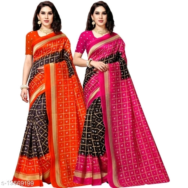 Banita Fashionable Sarees (Set Of 2 )