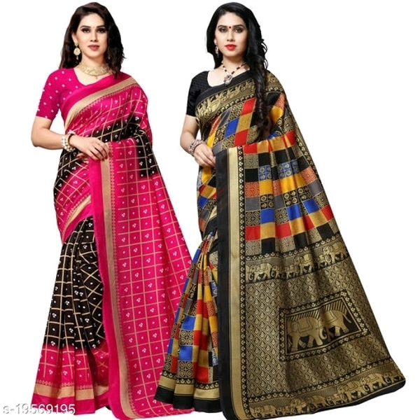 Banita Fashionable Sarees (Set Of 2 )