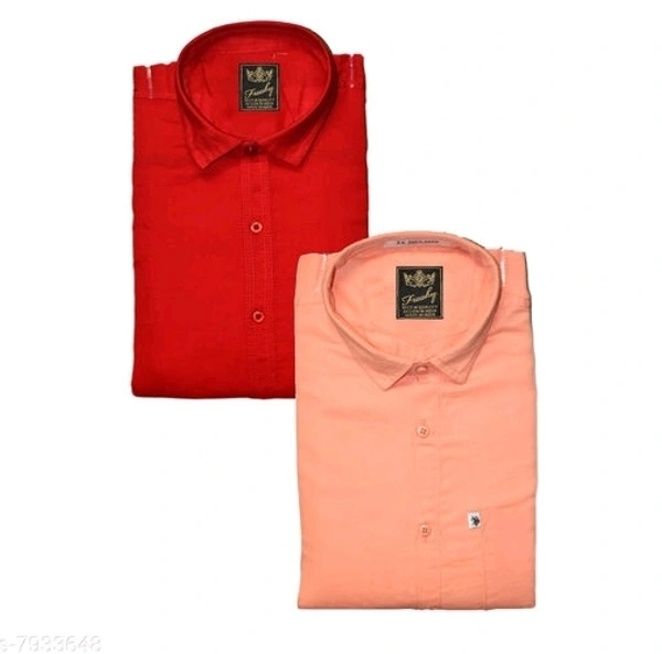 Casual Shirt For Men (Set Of 2)