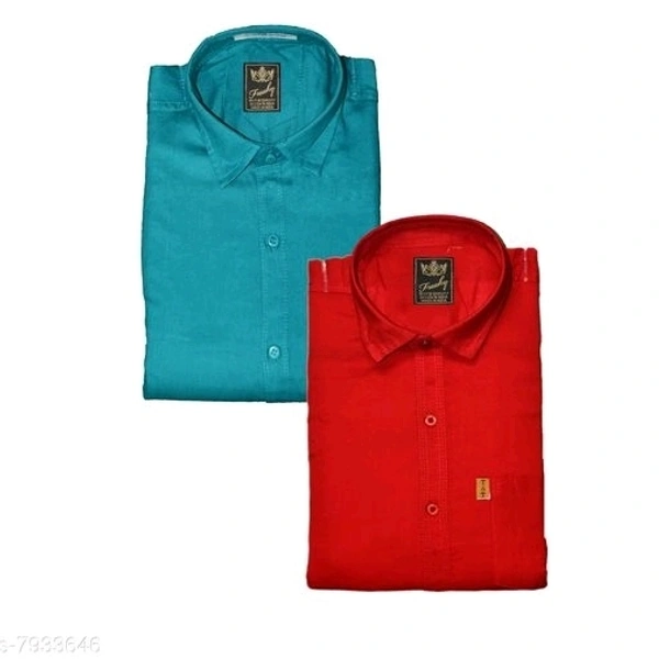 Casual Shirt For Men (Set Of 2)