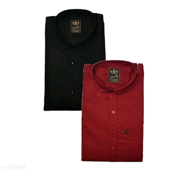 Casual Shirt For Men (Set Of 2)