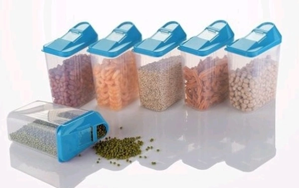 Treandy Jar / Container 6 Pc