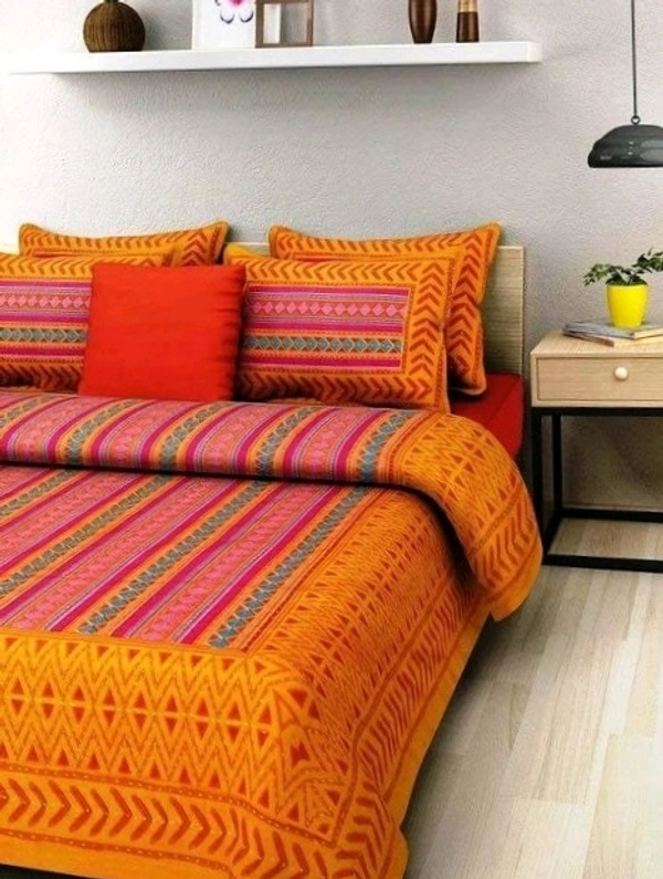 Attractive Cotton Printed Bedsheet
