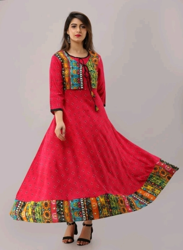 Embroidered Cotton Kurti