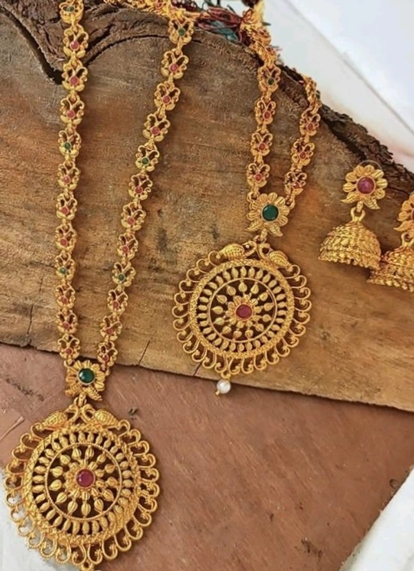 South Women Gold Plateed Jewellery Set