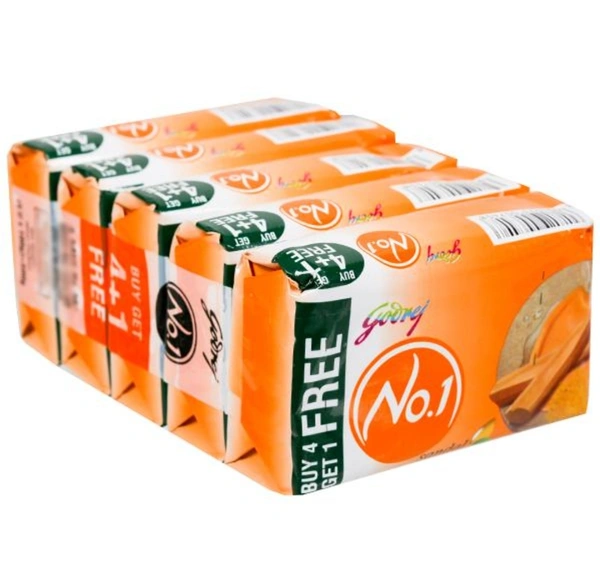 Godrej Sandal 125gm (Pack Of 5)
