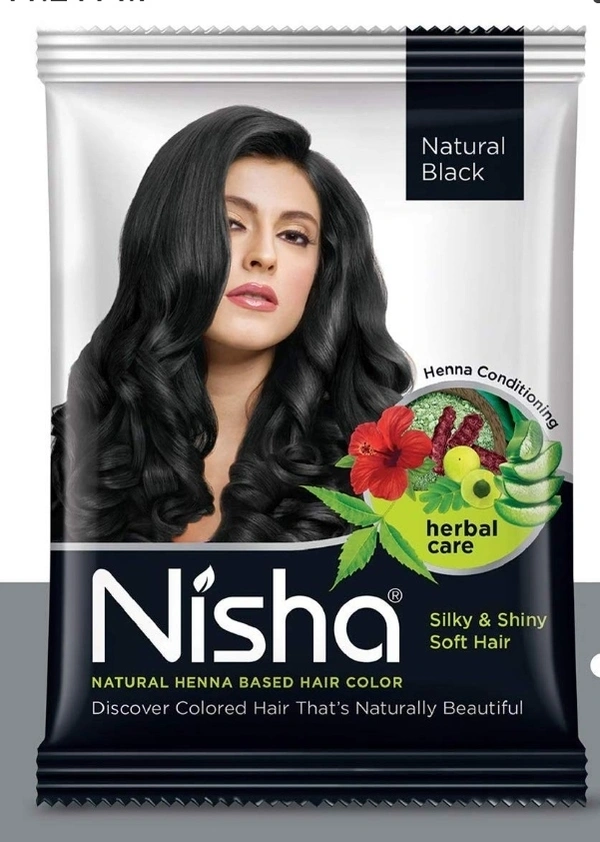 Nisha Mehendi Hair Colour Black
