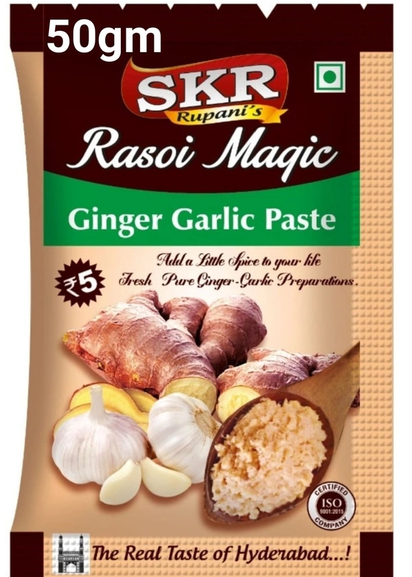 Ginger Garlic Paste 50gm (Pack Of 20) ₹5