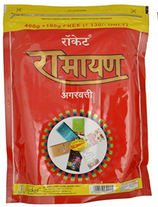 Rocket Ramayan Agarbatti Family Pack  - 400gm