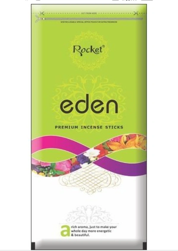 Rocket Zipper Agarbatti 180gm Eden