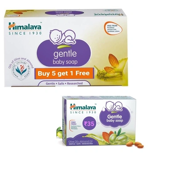 Himalaya Baby Soap (5+1) - 35gm