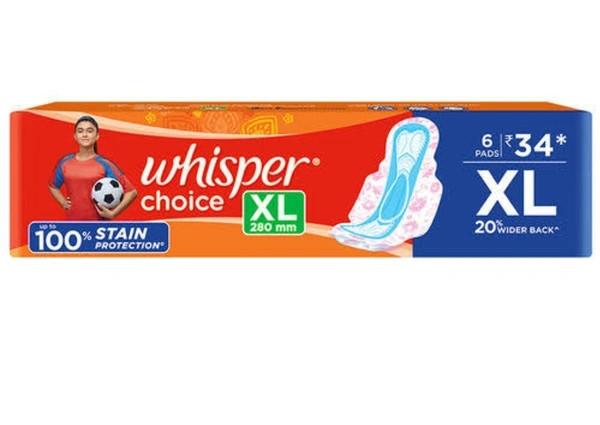 Whisper Choice XL (6 Pads)