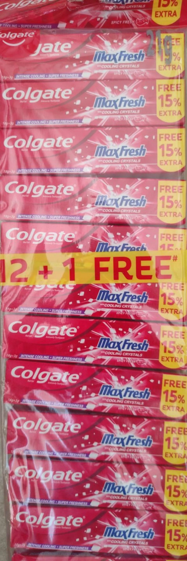 Colgate Maxfresh RED 23gm Mrp ₹10
