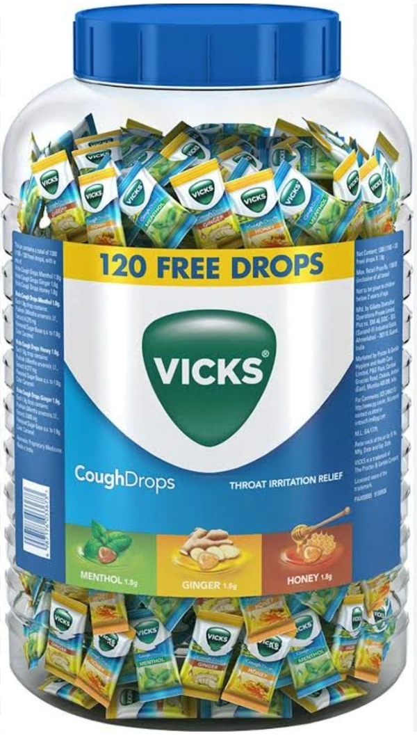 Vicks Cough Drops (120 Free)