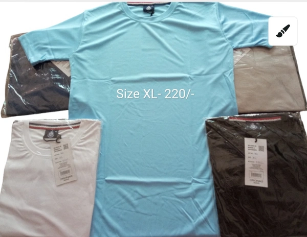 Plain T-Shirt Half Sleeves