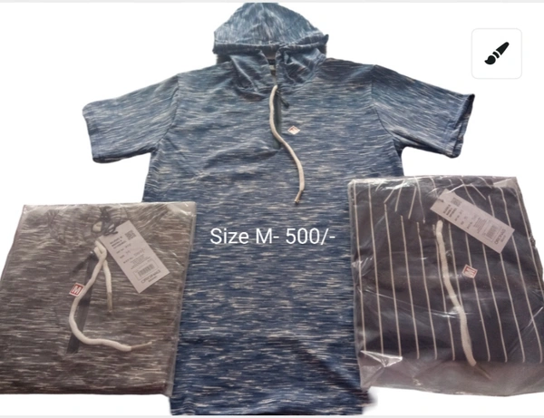 Hoodie Half Sleeves