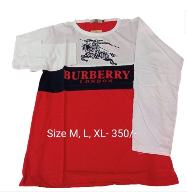 Burberry T-shirt Full Sleeves